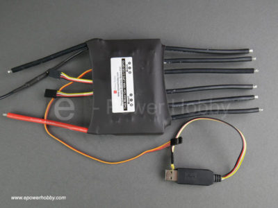 E-Power Hobby 150A 2-12S Car ESC HV Twin separate input signal
