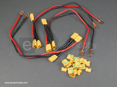 8 Gauge Silicone Wires for Electric Paramotor (18S Battery)