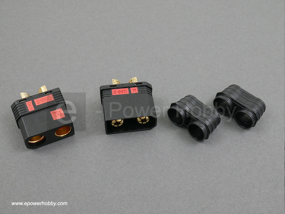 QS8-S connector with 110A super big current and original anti spark (Pair)